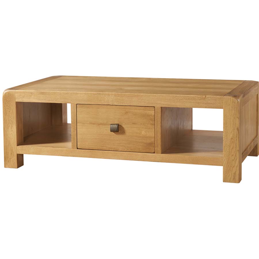 Ava Large Coffee Table With Drawer