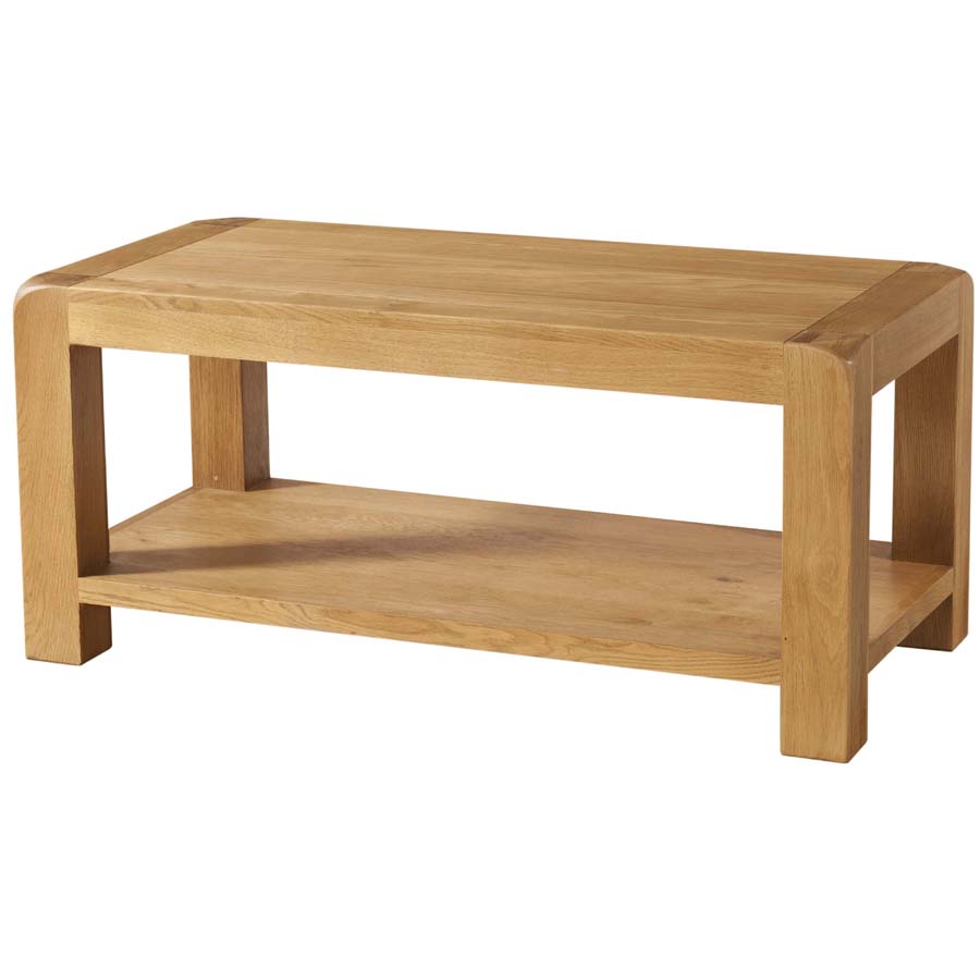 Ava Coffee Table With Shelf