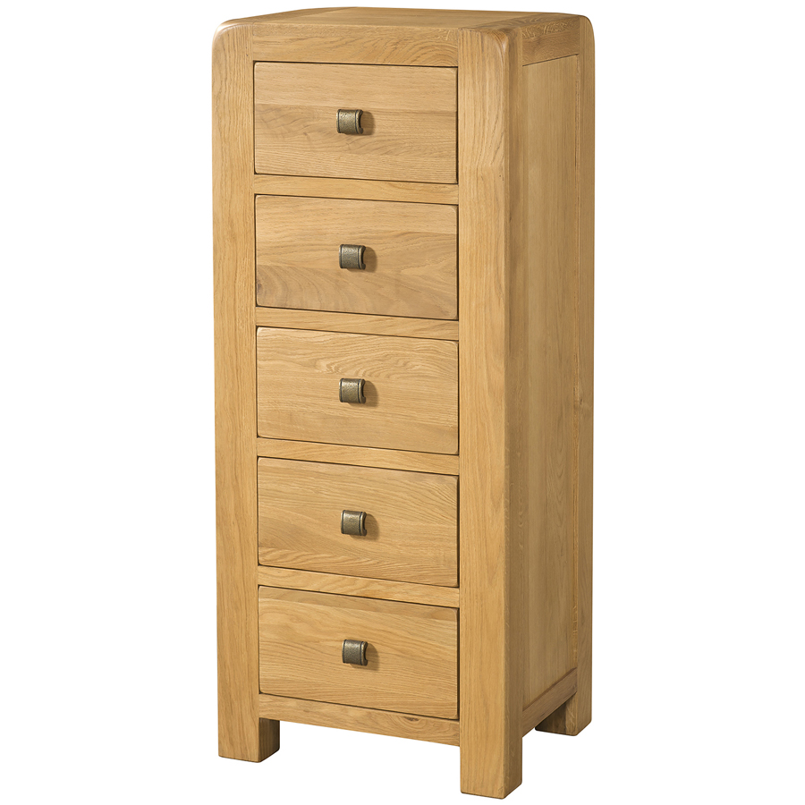 Ava 5 Drawer Tall Chest