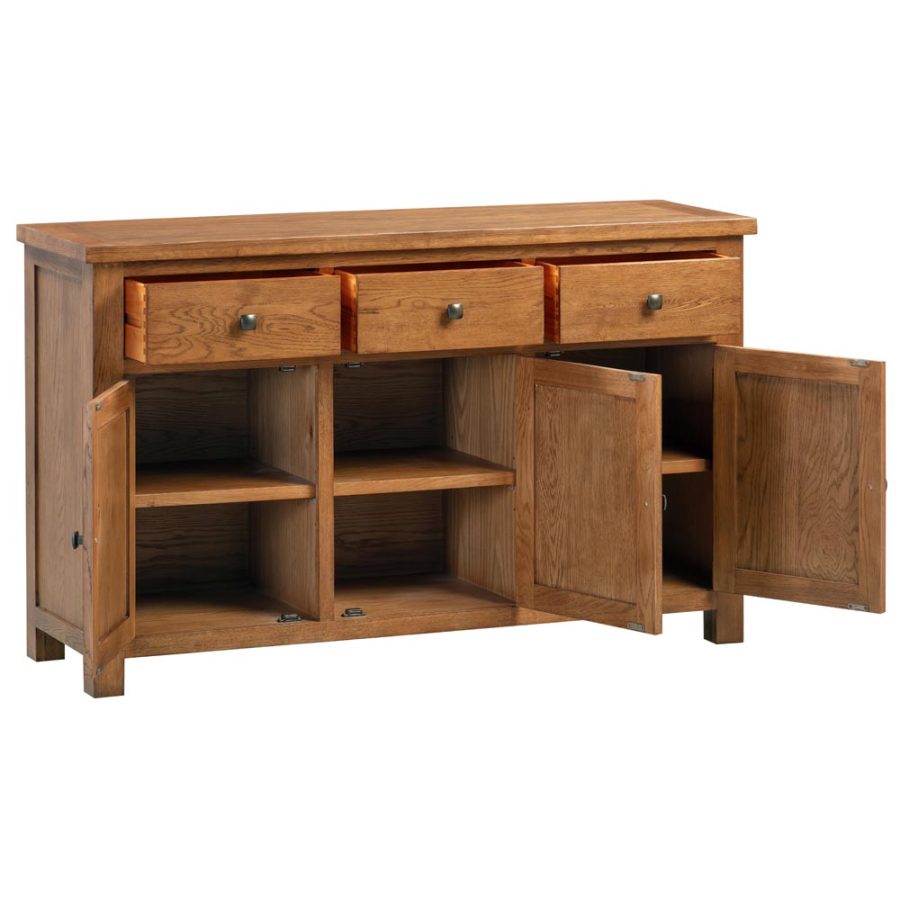 Dora Large 3 Door 3 Drawer Sideboard - Image 2