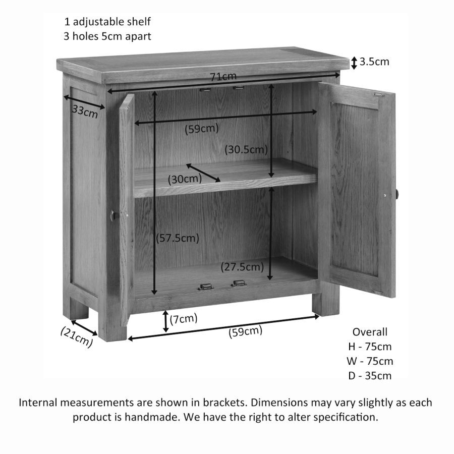 Dora 2 Door Cupboard - Image 4