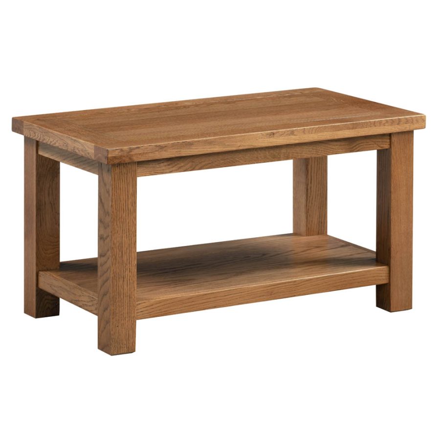 Dora Small Coffee Table With Shelf