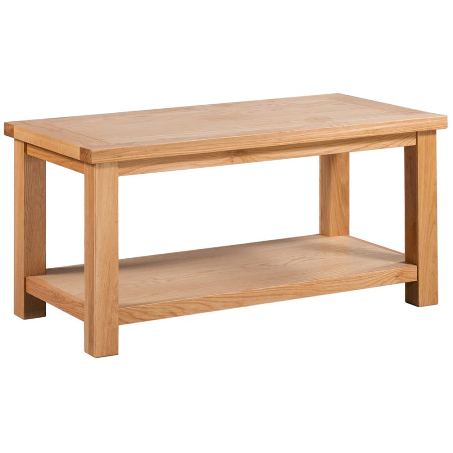 Darcy Large Coffee Table With Shelf