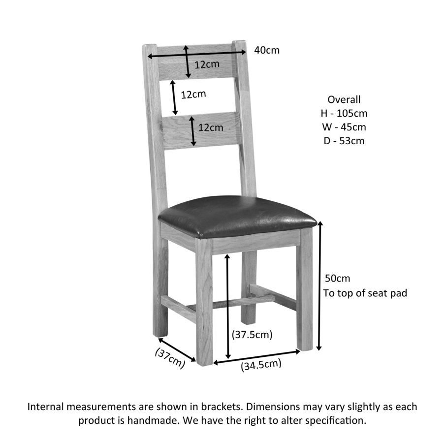Dora Ladder Back Chair - Image 2