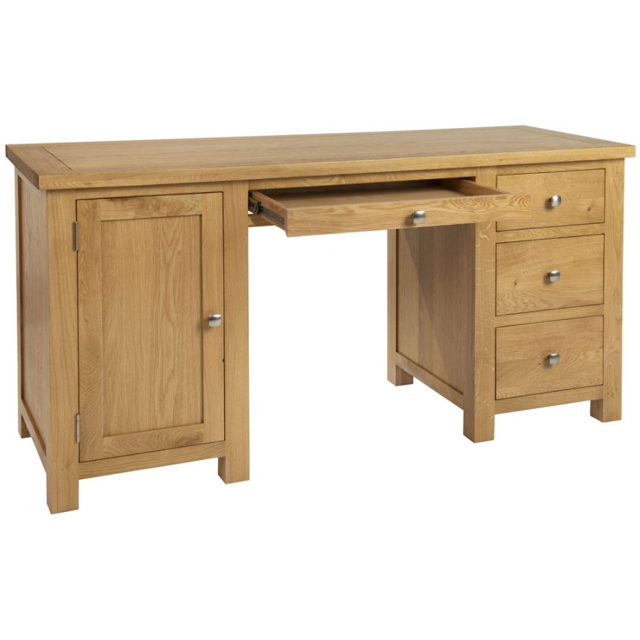 Darcy Double Pedestal Home Office Desk - Image 2