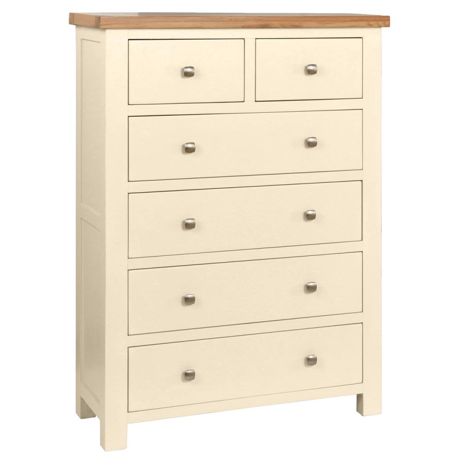 Dawn 2 Over 4 Chest in Ivory