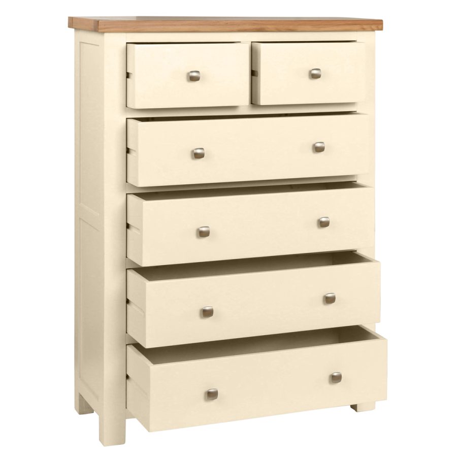 Dawn 2 Over 4 Chest in Ivory - Image 2