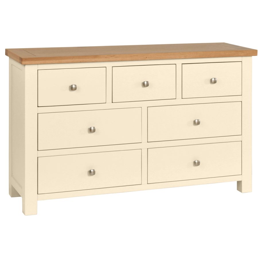 Dawn 3 Over 4 Combination Chest in Ivory