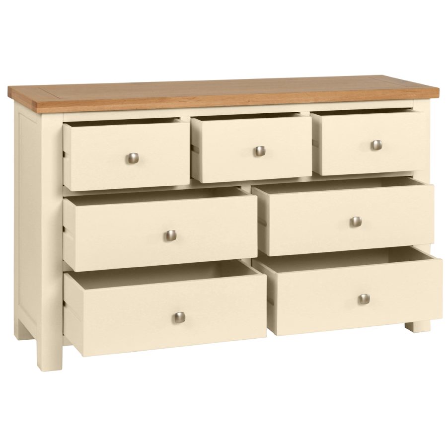 Dawn 3 Over 4 Combination Chest in Ivory - Image 2