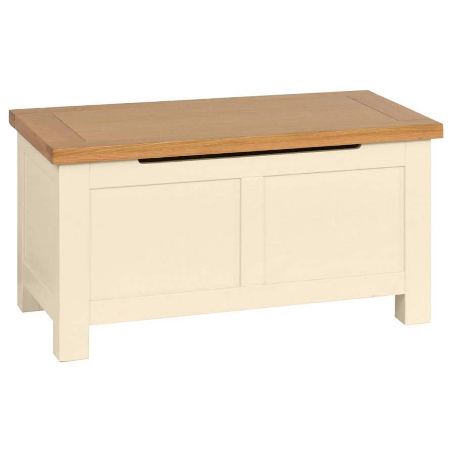 Dawn Blanket Box in Ivory