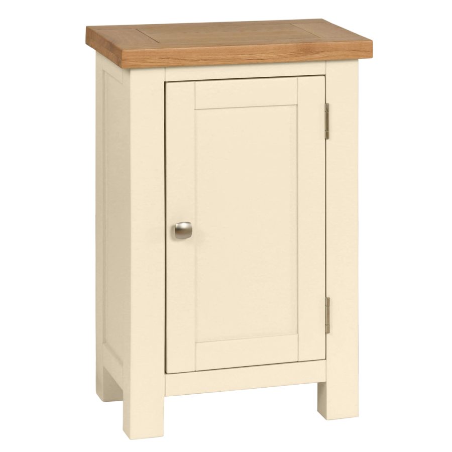 Dawn 1 Door Cabinet in Ivory