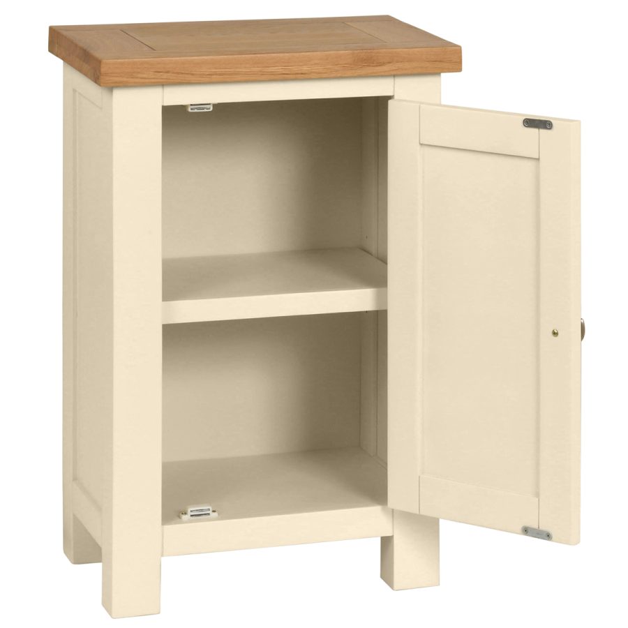 Dawn 1 Door Cabinet in Ivory - Image 2