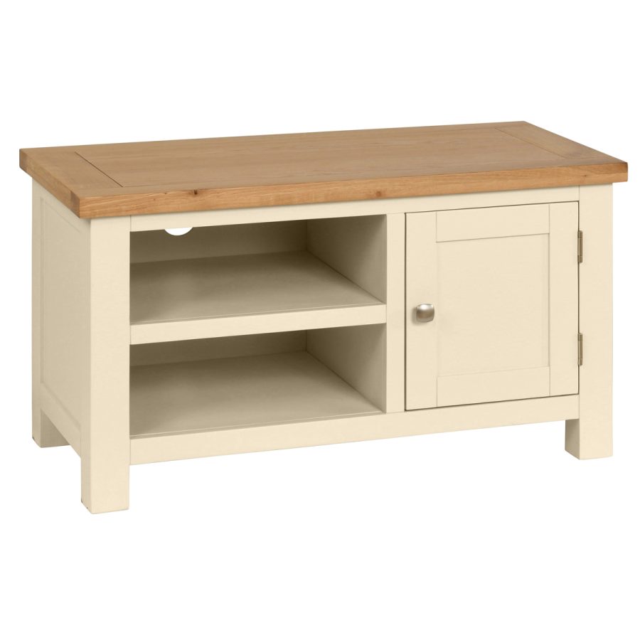 Dawn Small TV Unit in Ivory