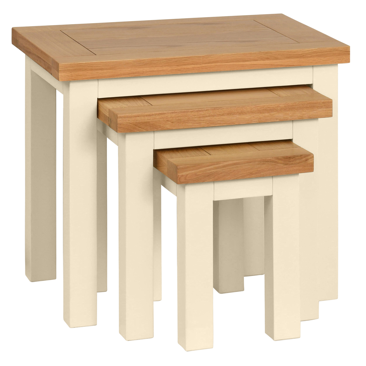 Dawn Nest Of Tables in Ivory