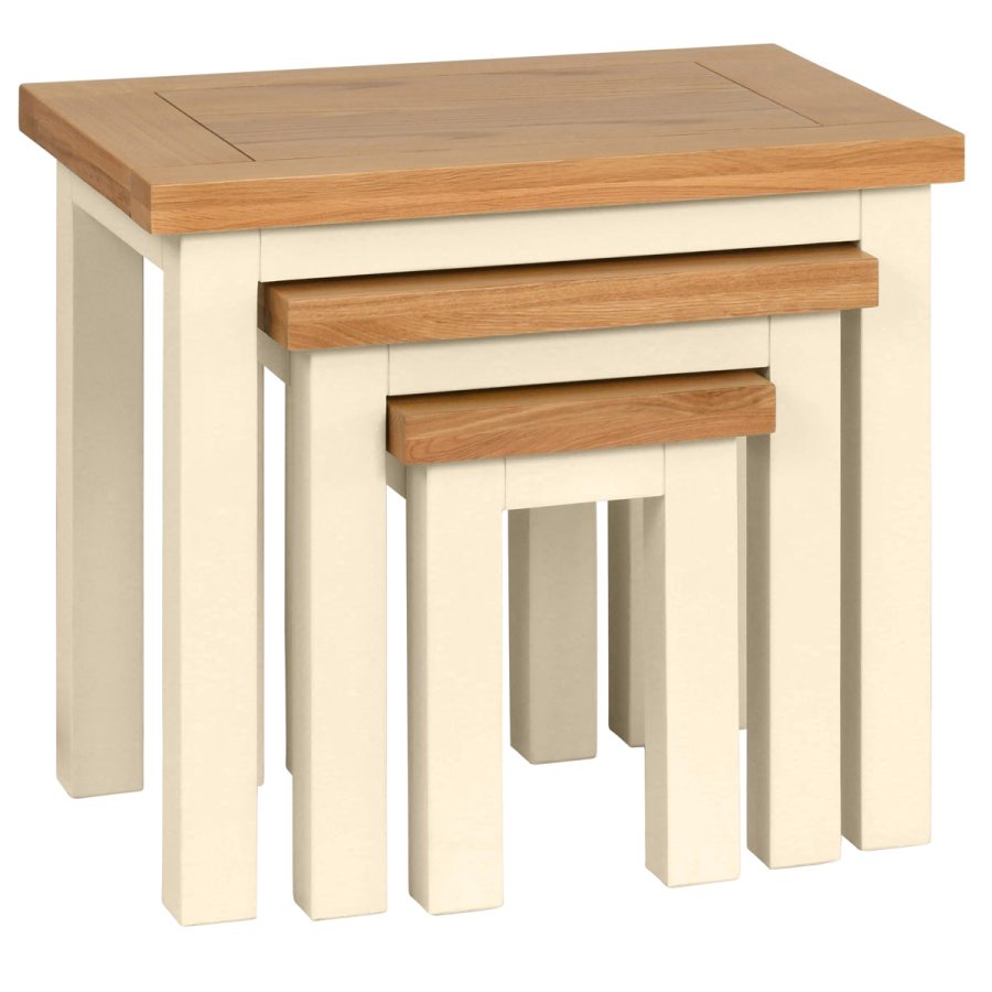 Dawn Nest Of Tables in Ivory - Image 2