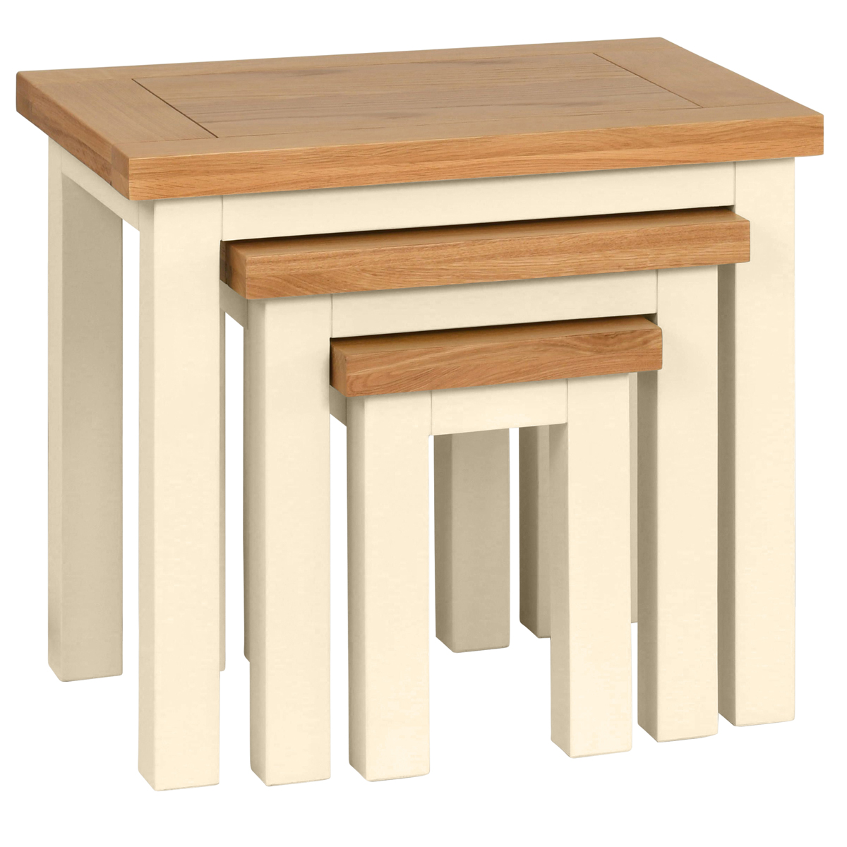 Dawn Nest Of Tables in Ivory - Image 2