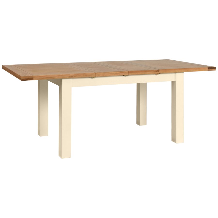 Dawn Medium Extending Dining Table 132-198 cm in Ivory
