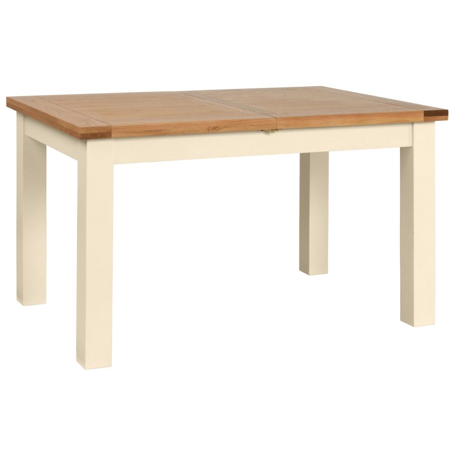 Dawn Medium Extending Dining Table 132-198 cm in Ivory - Image 2