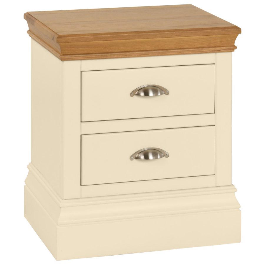 Luna 2 Drawer Bedside