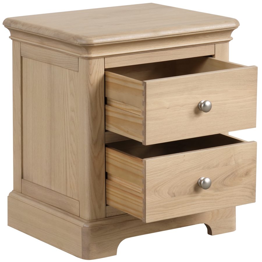 Layla 2 Drawer Bedside - Image 2