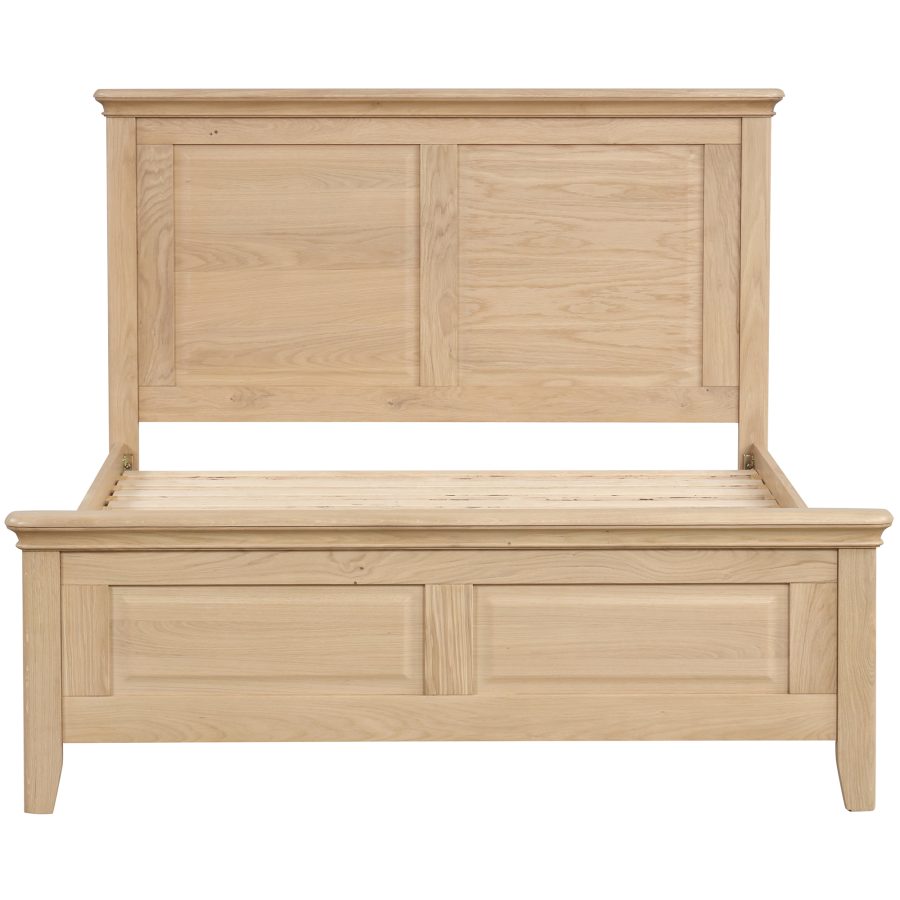 Layla Double 4'6" Panelled Bed Frame - Image 2