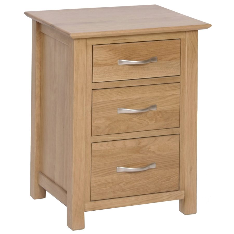 Neve Tall 3 Drawer Bedside