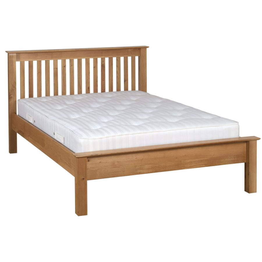 Neve Double 4'6" Slatted Bed Frame