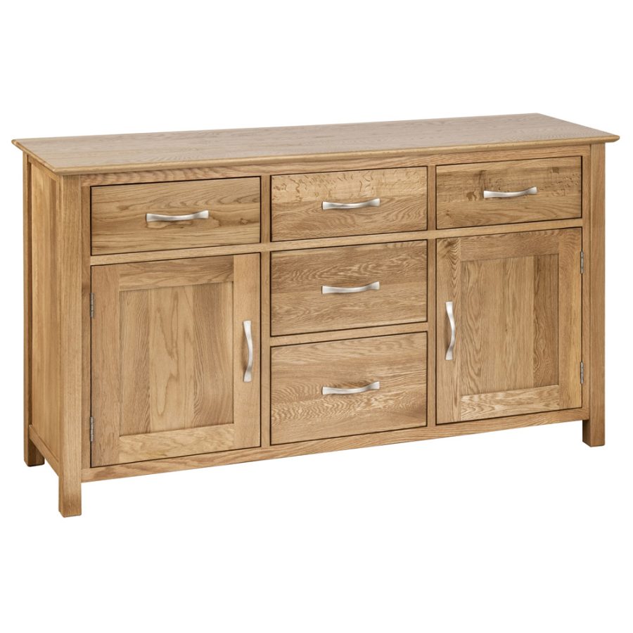 Neve 5 Drawer 2 Door Sideboard