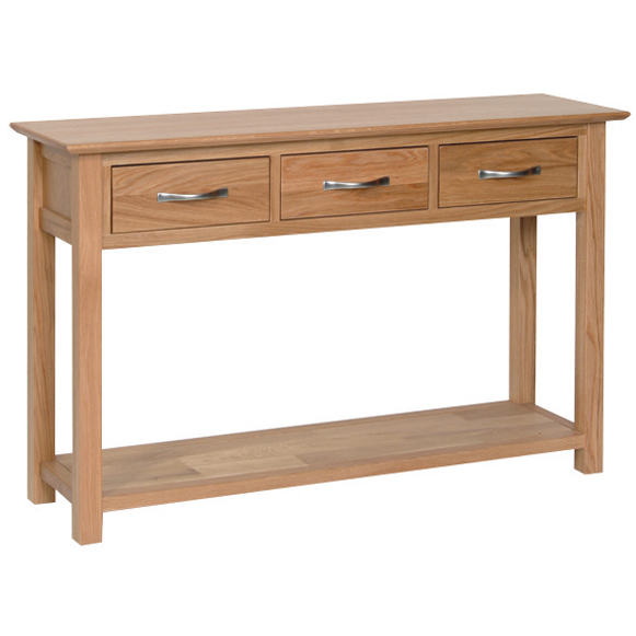 Neve 3 Drawer Console Table