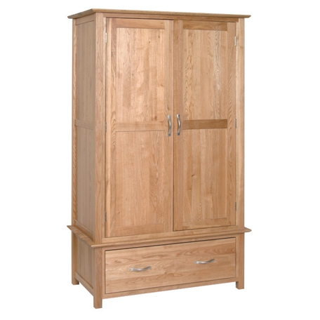 Neve Double Wardrobe With 1 Drawer