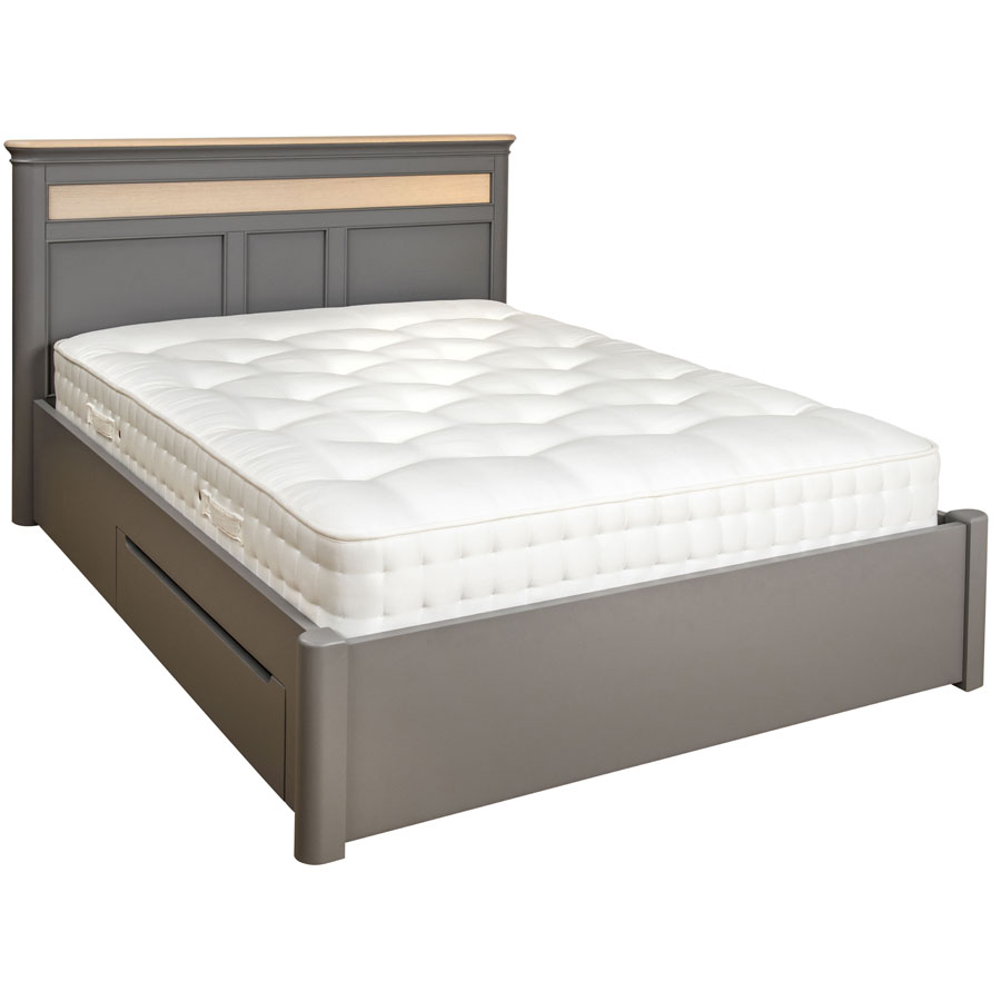 Petra King 5' Panelled Bed Frame