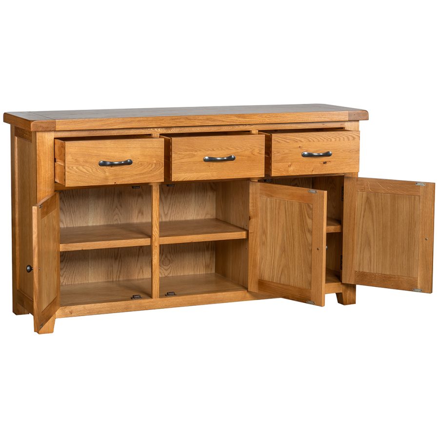Sofie 3 Door 3 Drawer Sideboard - Image 2