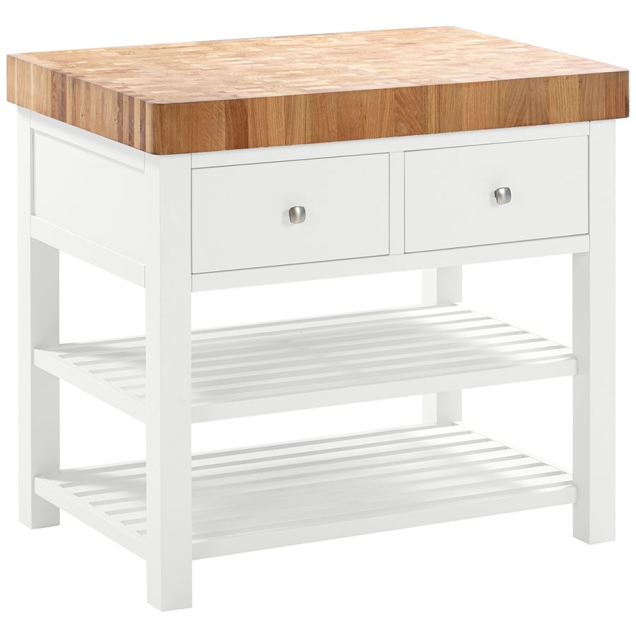 Dawn Butcher's Block in White