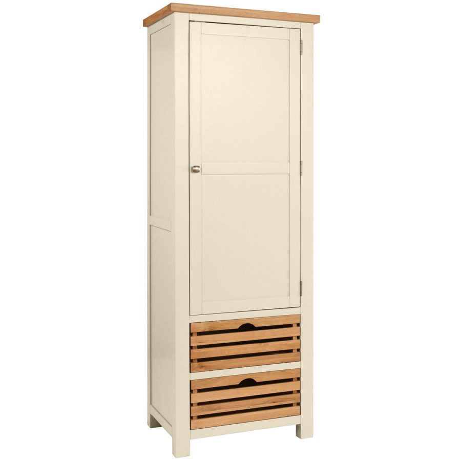 Dawn Single Larder Cupboard in Ivory
