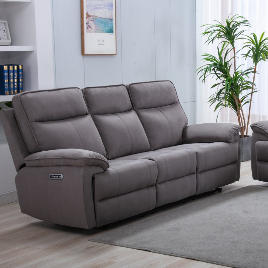 Garcia 3 Seater Power Recliner