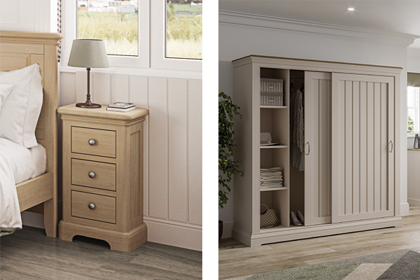 Compact Bedsides + Sliding Robes