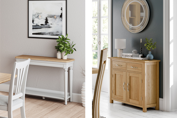 Console Tables + Sideboards