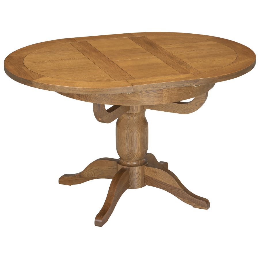 Dora Round Butterfly Extending Dining Table 100-135cm