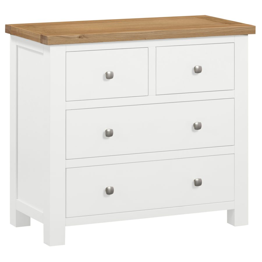 Dawn 2 Over 2 Chest in White (DPT003)