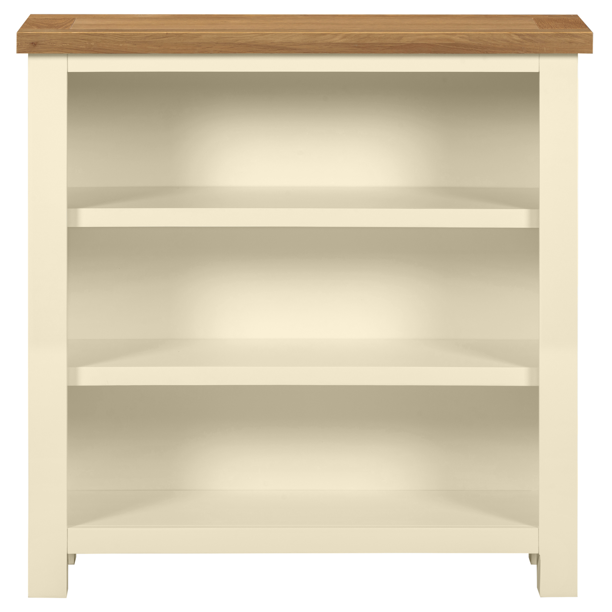 Dawn Small Wide Bookcase in Ivory (DPT061) - Image 2