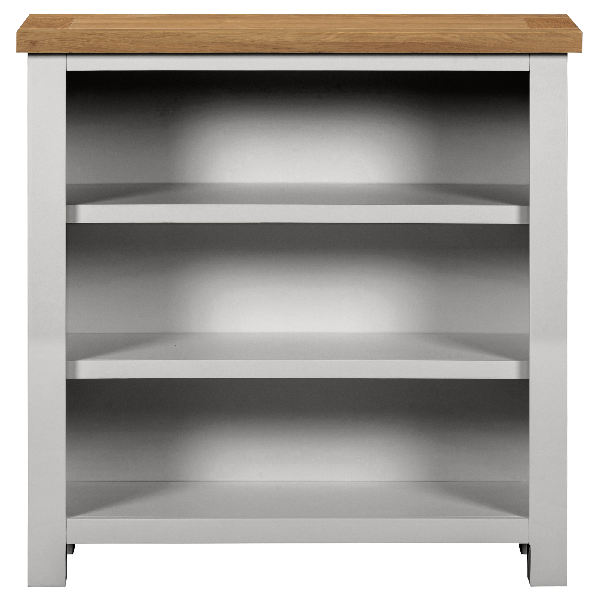Dawn Small Wide Bookcase in Moon Grey (DPT061) - Image 2