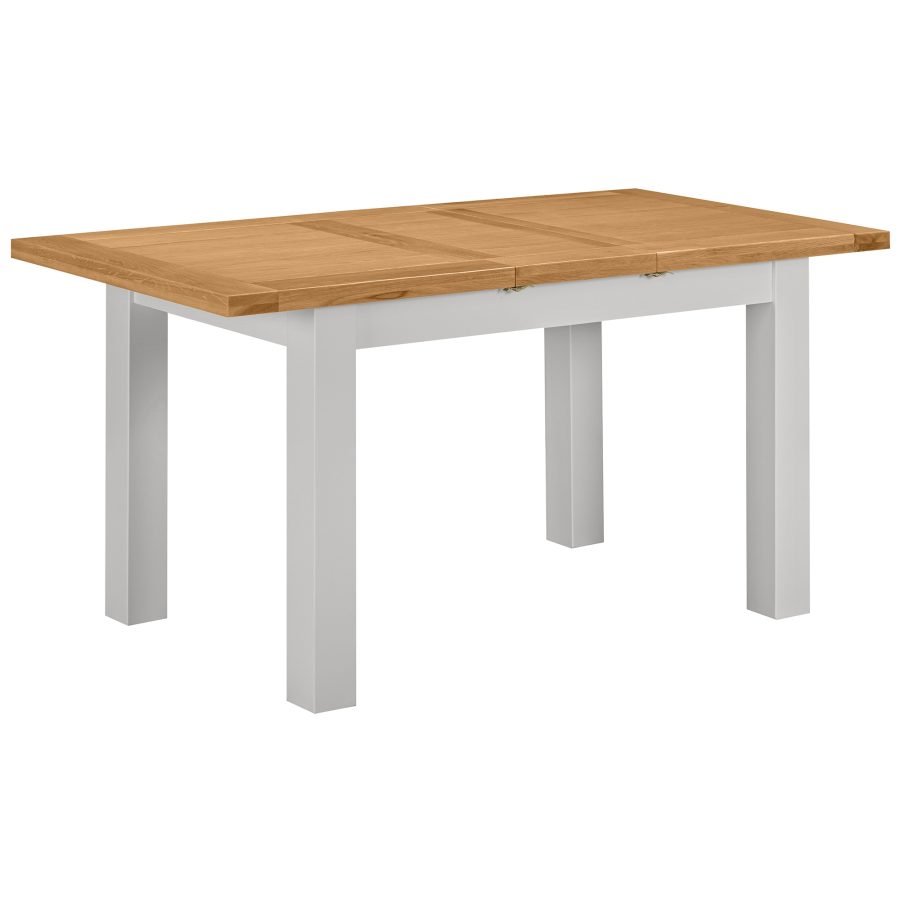 Dawn Small Extending Dining Table 120-153 cm in Moon Grey (DPT093)