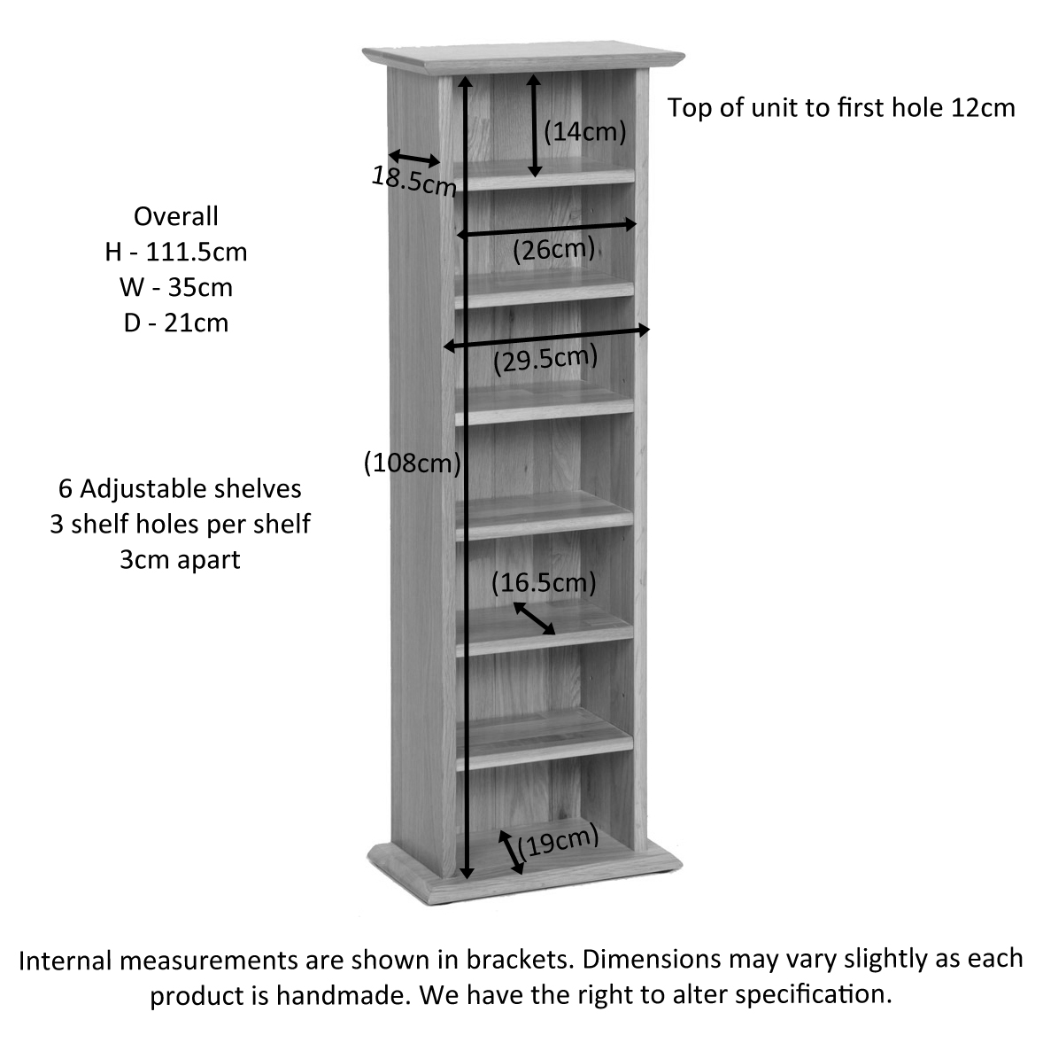 Neve CD/DVD Rack - Image 4
