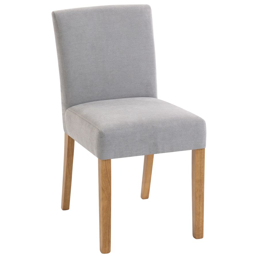 Bryson Fabric Low-backed Chair in Stone (BRI045)