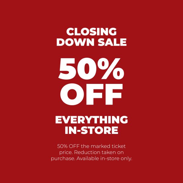 Closing Down Sale